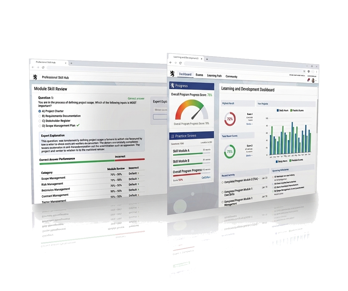 CDL Exam Guide progress dashboard preview